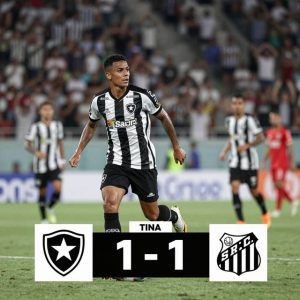 Botafogo U20 đánh bại Santos U20 1-0 ở tứ kết Brasileiro U20 A